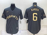 Toronto Blue Jays #6 Alek Manoah Grey 2022 All Star Stitched Cool Base Nike Jersey,baseball caps,new era cap wholesale,wholesale hats